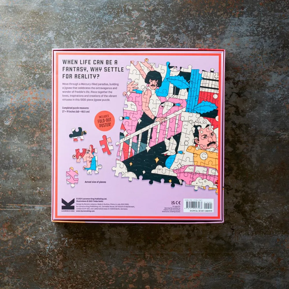 1754 HACHETTE UK Puzzle Le Monde de Freddie Mercury