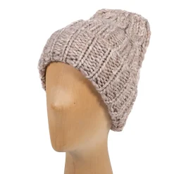 Women RAFFAELLO BETTINI - Bonnet Laine - Beige