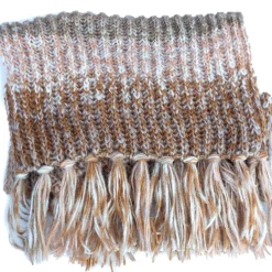 Women RAFFAELLO BETTINI - Echarpe Laine - Beige