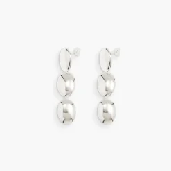 Women RAGBAG - Boucles d'oreilles Dualism Oval - Argent