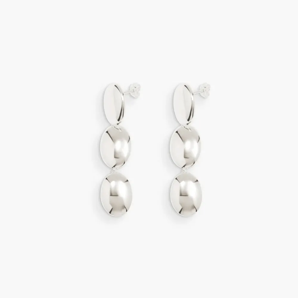 Women RAGBAG - Boucles d'oreilles Dualism Oval - Argent