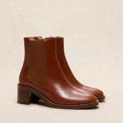 Women Rivecour - Bottines n°289 - Cognac