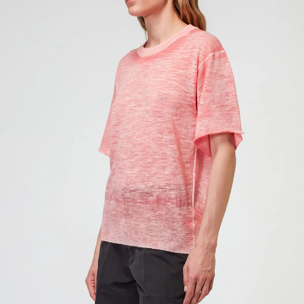 Women Roberto Collina - T- Shirt - Rose