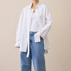 Women ROHE - Chemise Déstructuré - Blanc