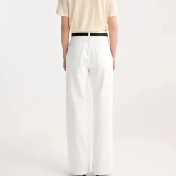 Women ROHE - Jeans Relaxed Fit - White Denim
