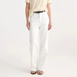 Women ROHE - Jeans Relaxed Fit - White Denim