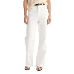 Women ROHE - Jeans Relaxed Fit - White Denim