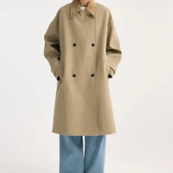 Women ROHE - Manteau Garden - Beige