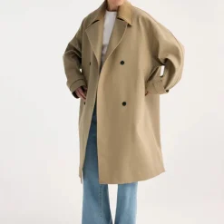 Women ROHE - Manteau Garden - Beige