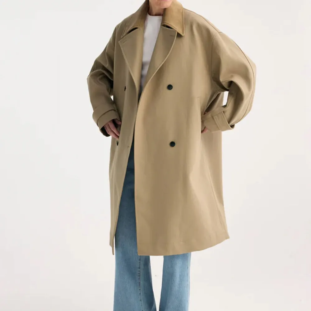 Women ROHE - Manteau Garden - Beige