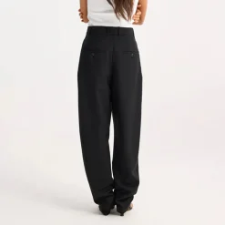 Women ROHE - Pantalon Tailleur - Noir
