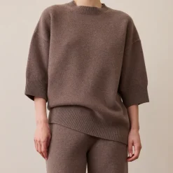 Women ROHE - Top Kintted - Taupe