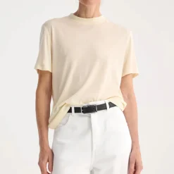Women ROHE - T-shirt Spring - Blanc