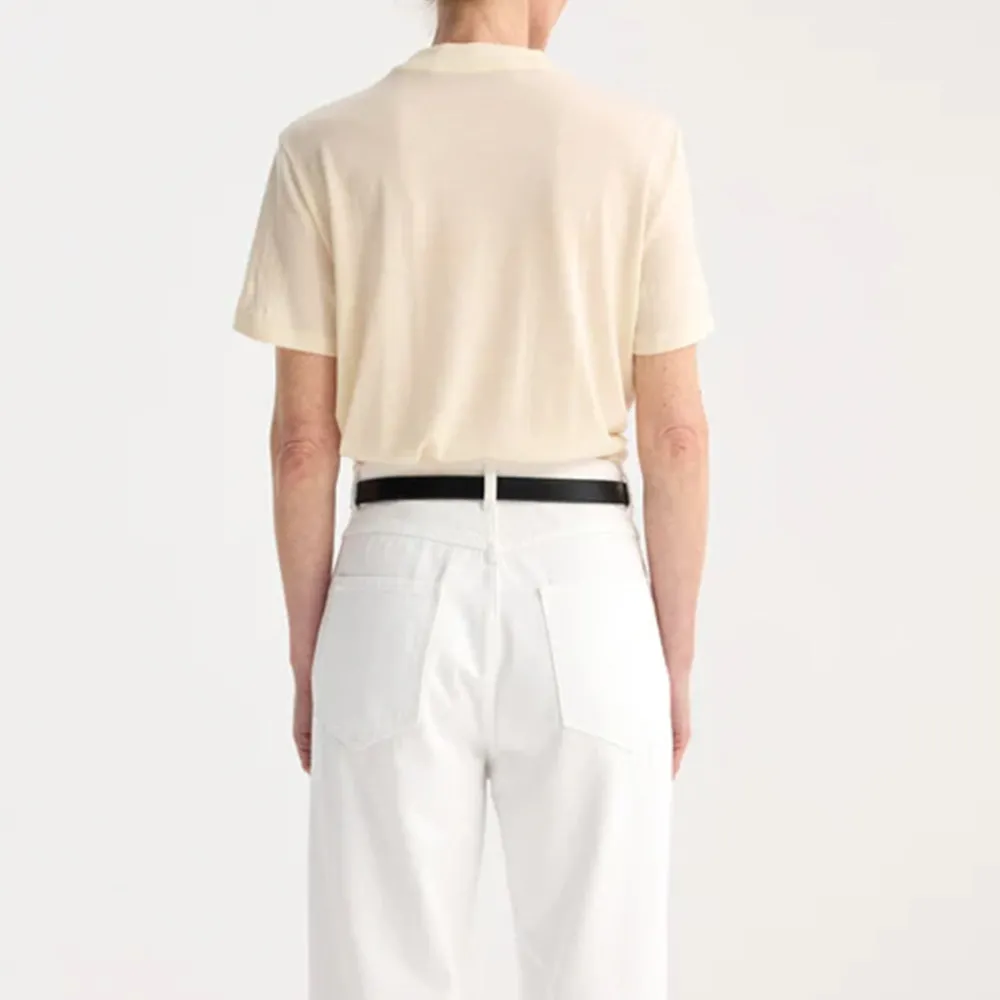 Women ROHE - T-shirt Spring - Blanc