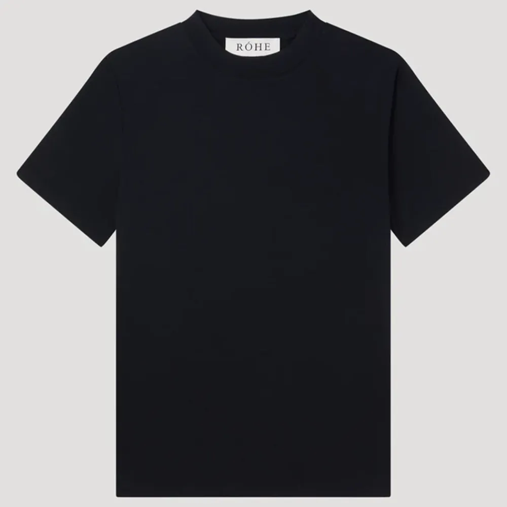 Women ROHE - T-shirt Spring - Noir