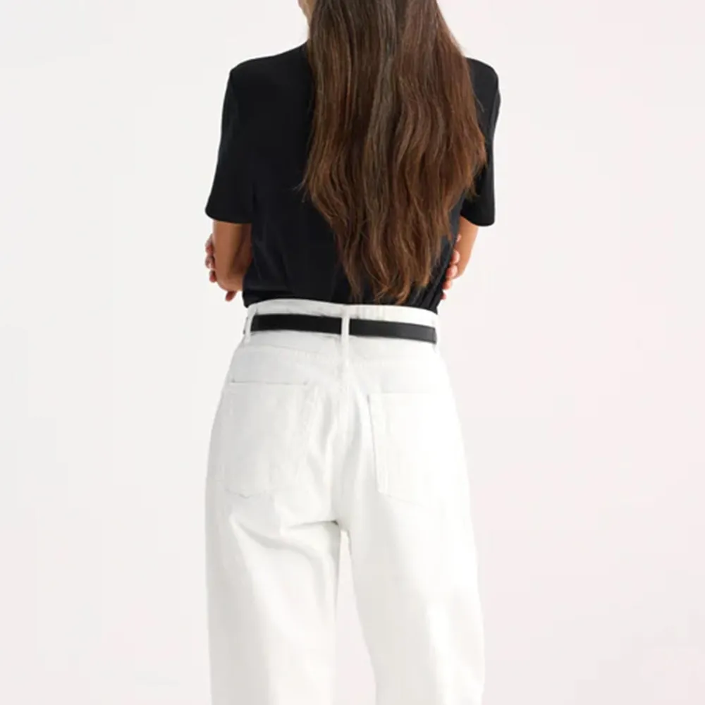 Women ROHE - T-shirt Spring - Noir