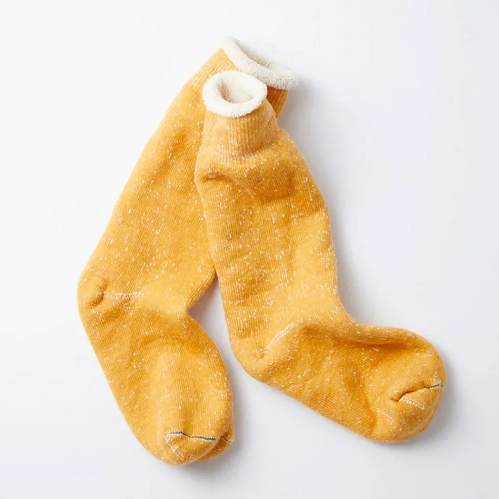 Women Rototo - Chaussettes Double Face - Jaune