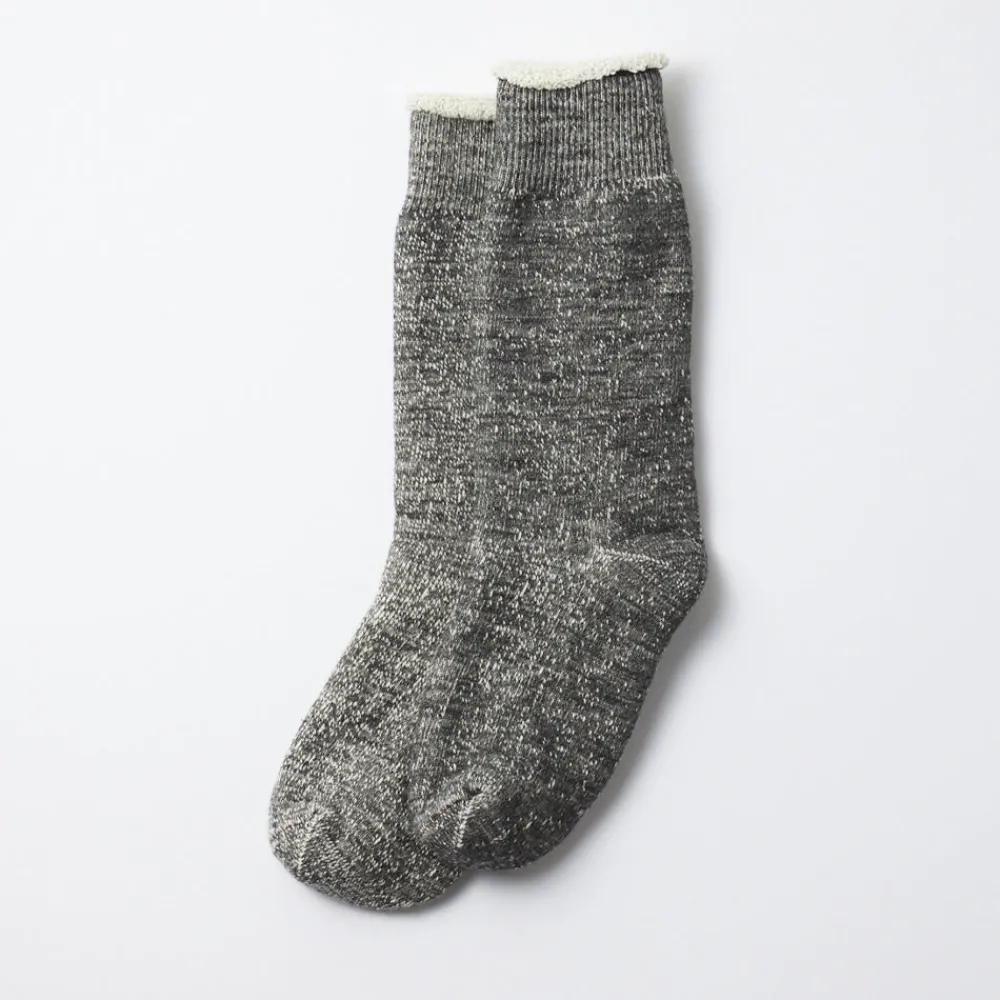 Women Rototo - Chaussettes Double face - Gris foncé