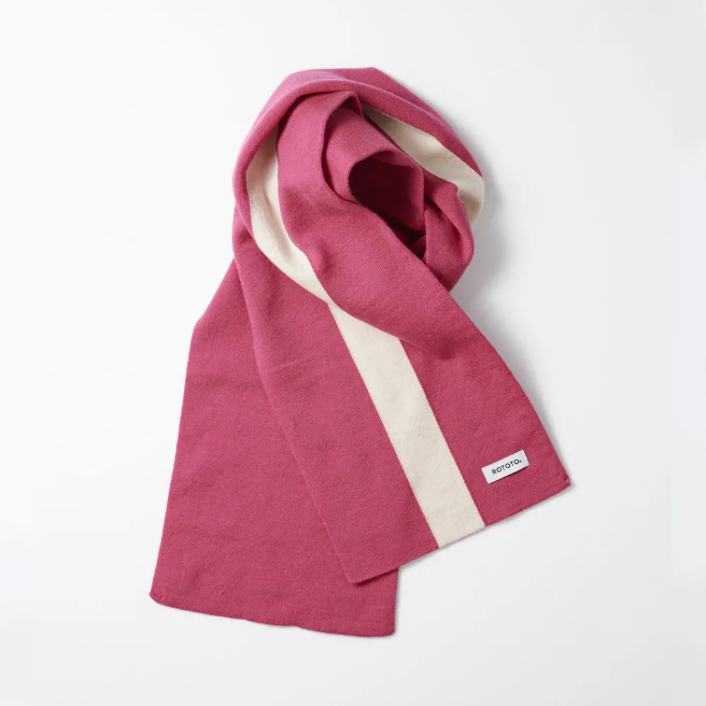 Women ROTOTO - Echarpe Schoolboy - Rose