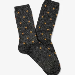 Women Royalties - Chaussettes Love - Noir