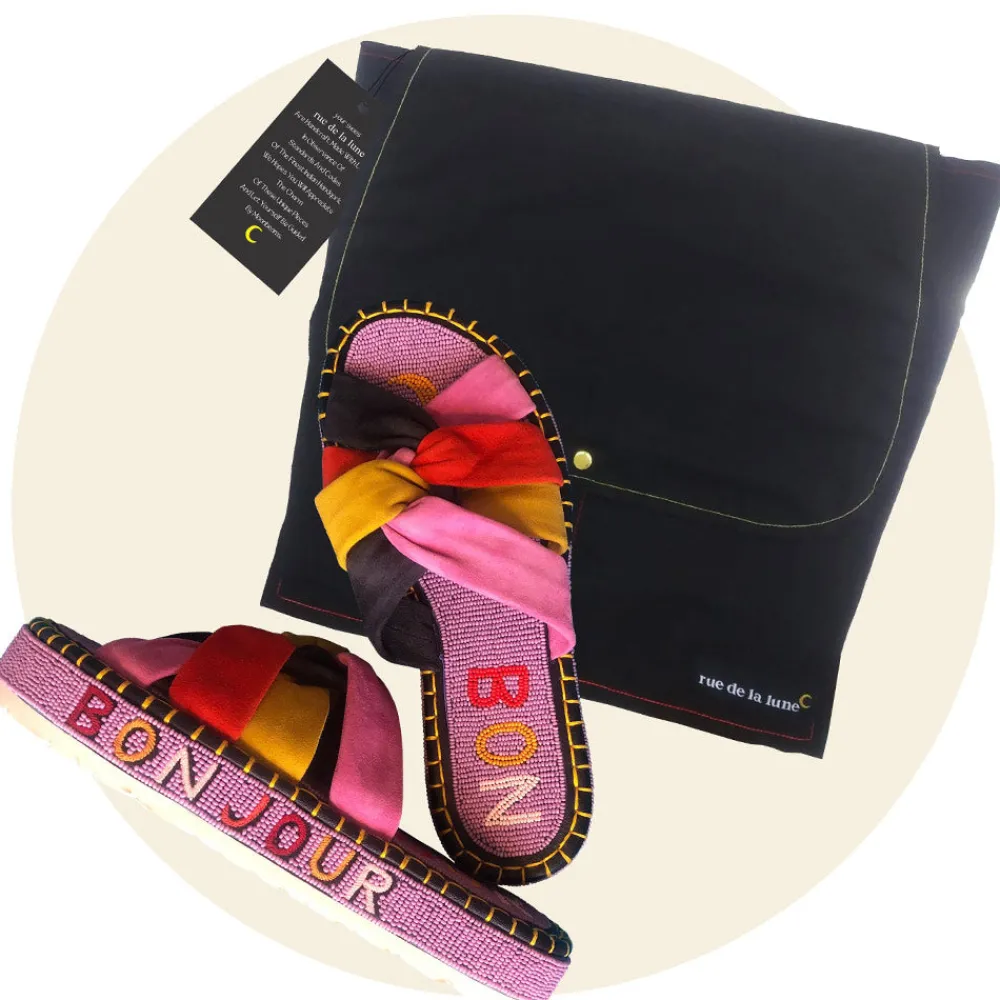 Women RUE DE LA LUNE - Sandales Bonjour - Fuschia