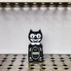 1786 KIT CAT KLOCK Réveil Kit Cat - Noir