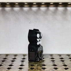 1786 KIT CAT KLOCK Réveil Kit Cat - Noir