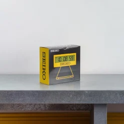 2067 SEIKO Réveil Seiko affichage digital - Jaune