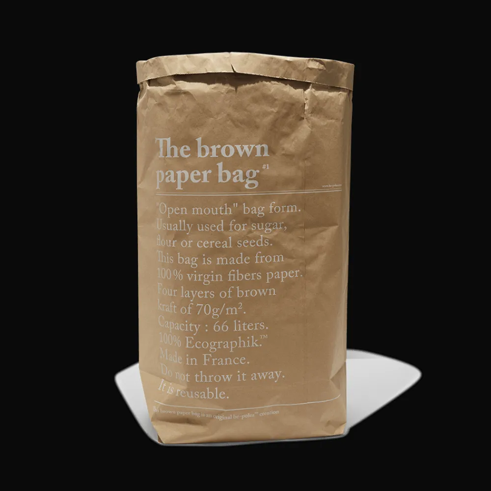 MERCI Sac en kraft brun