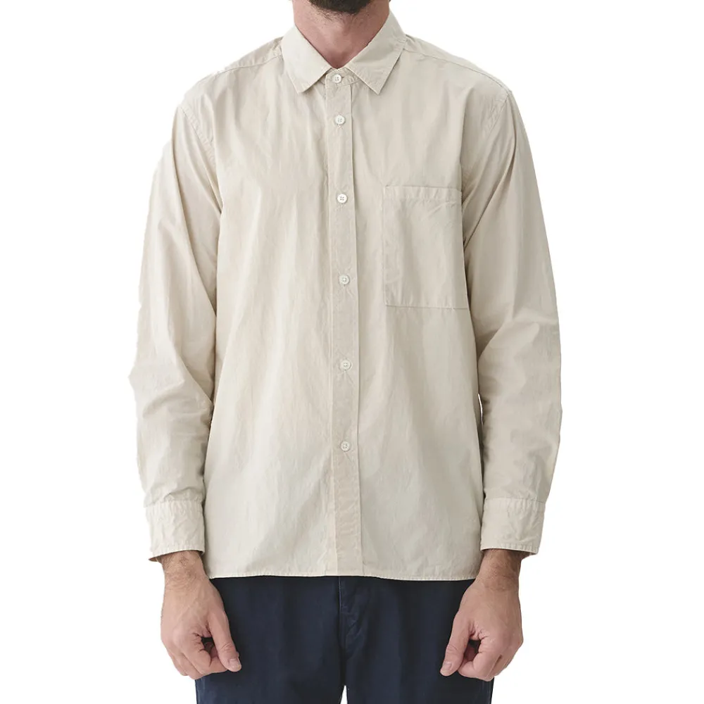 Sage de Cret - Chemise Broadcloth - Ivoire