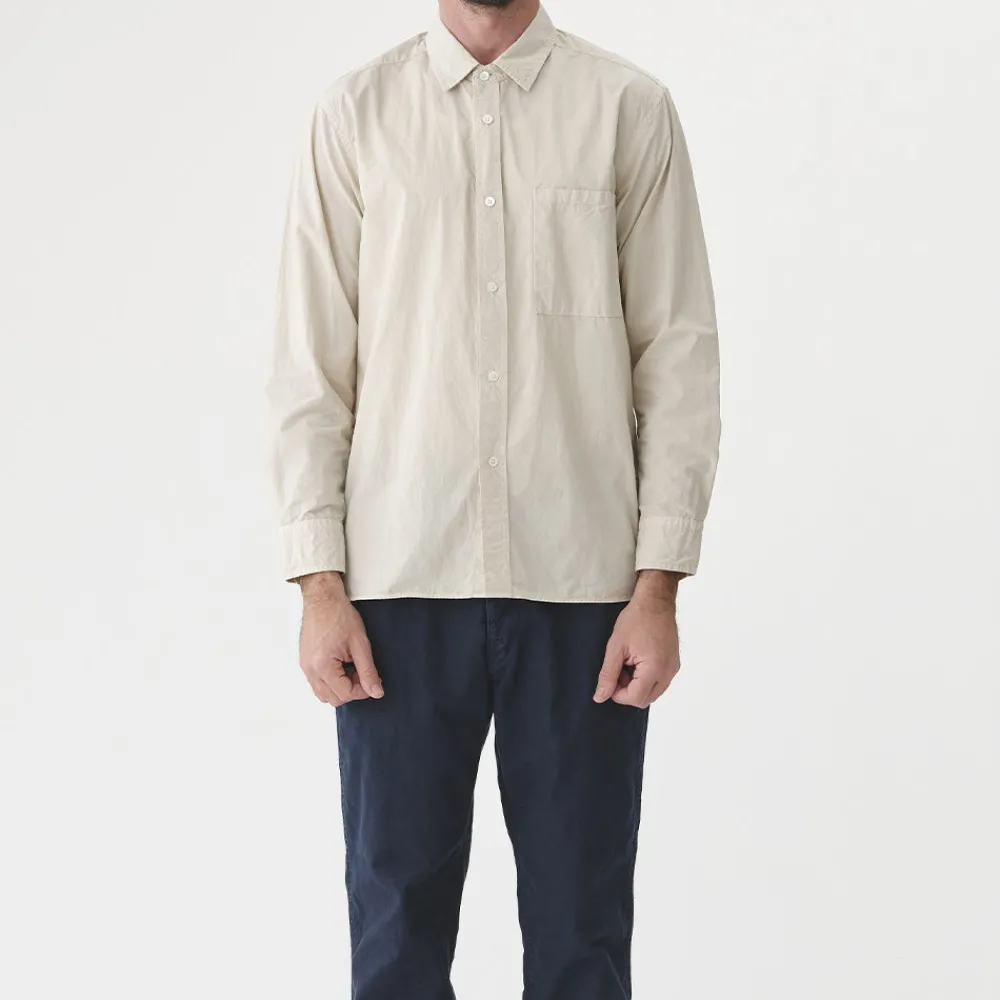 Sage de Cret - Chemise Broadcloth - Ivoire