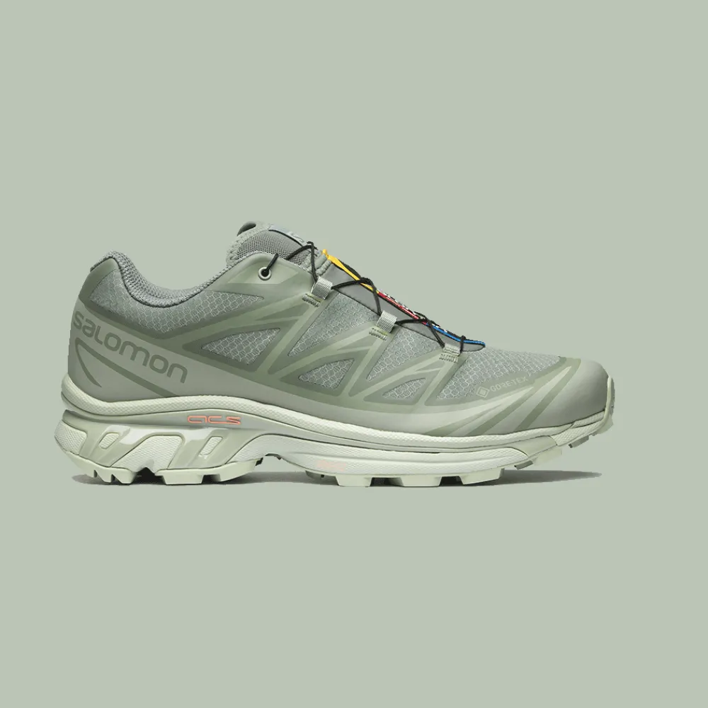 SALOMON - Baskets XT-6 GTX - Desertsage/Lilypad
