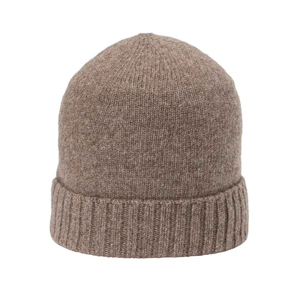 Women Santacana - Bonnet en laine et cachemire - Taupe