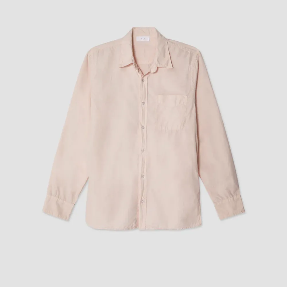 Save Khaki United - Chemise en Poplin - Rose