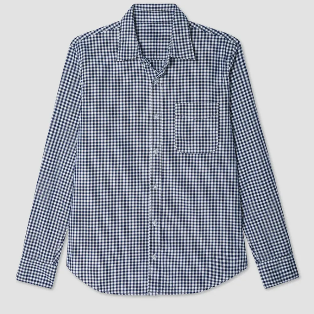 Save Khaki United - Chemise Standard - Bleu