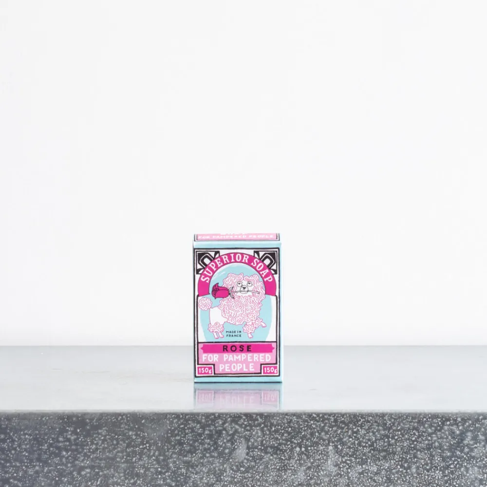 590 FINE MATCH BOX Savon à la rose