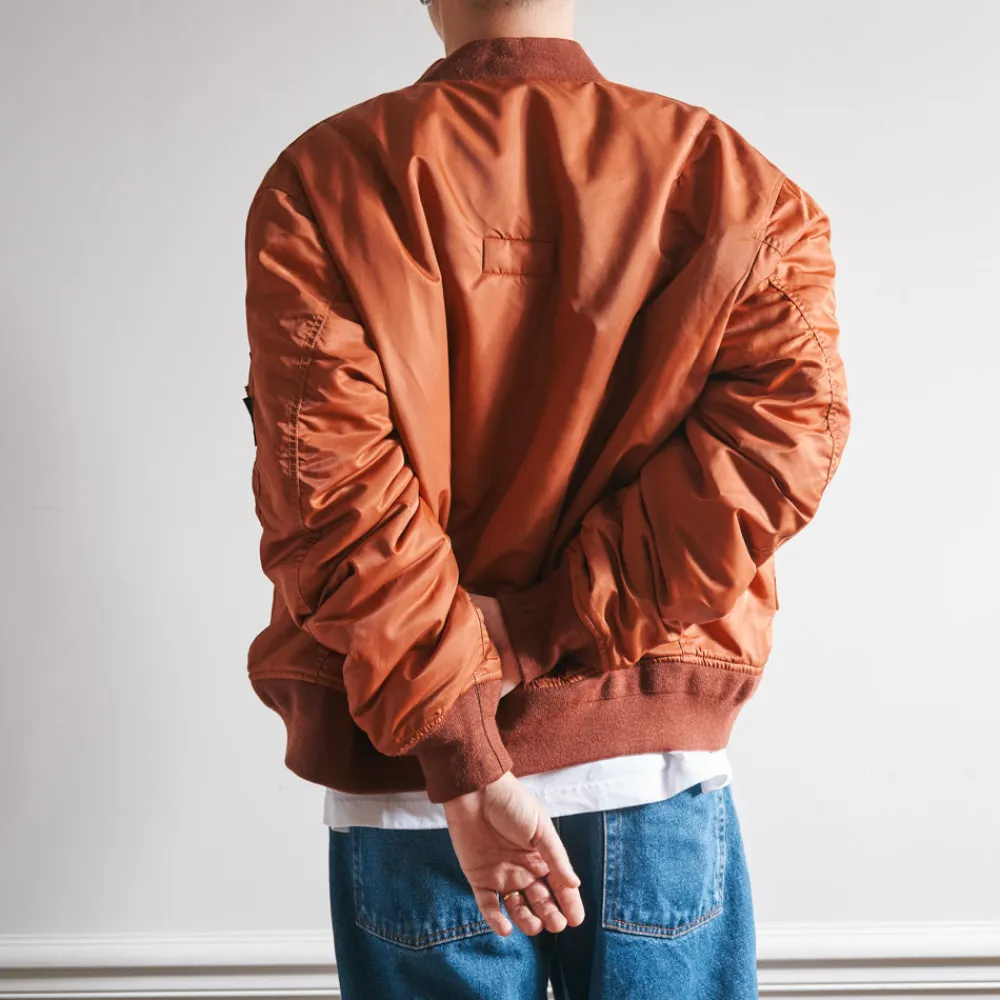 Women Schott x Merci - Bomber Vintage - Marron