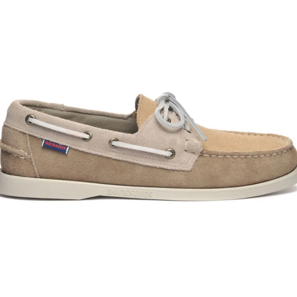 SEBAGO - Mocassins Portland - Beige & Camel