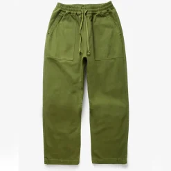 SERVICE WORKS - Pantalon à chevrons - Pesto