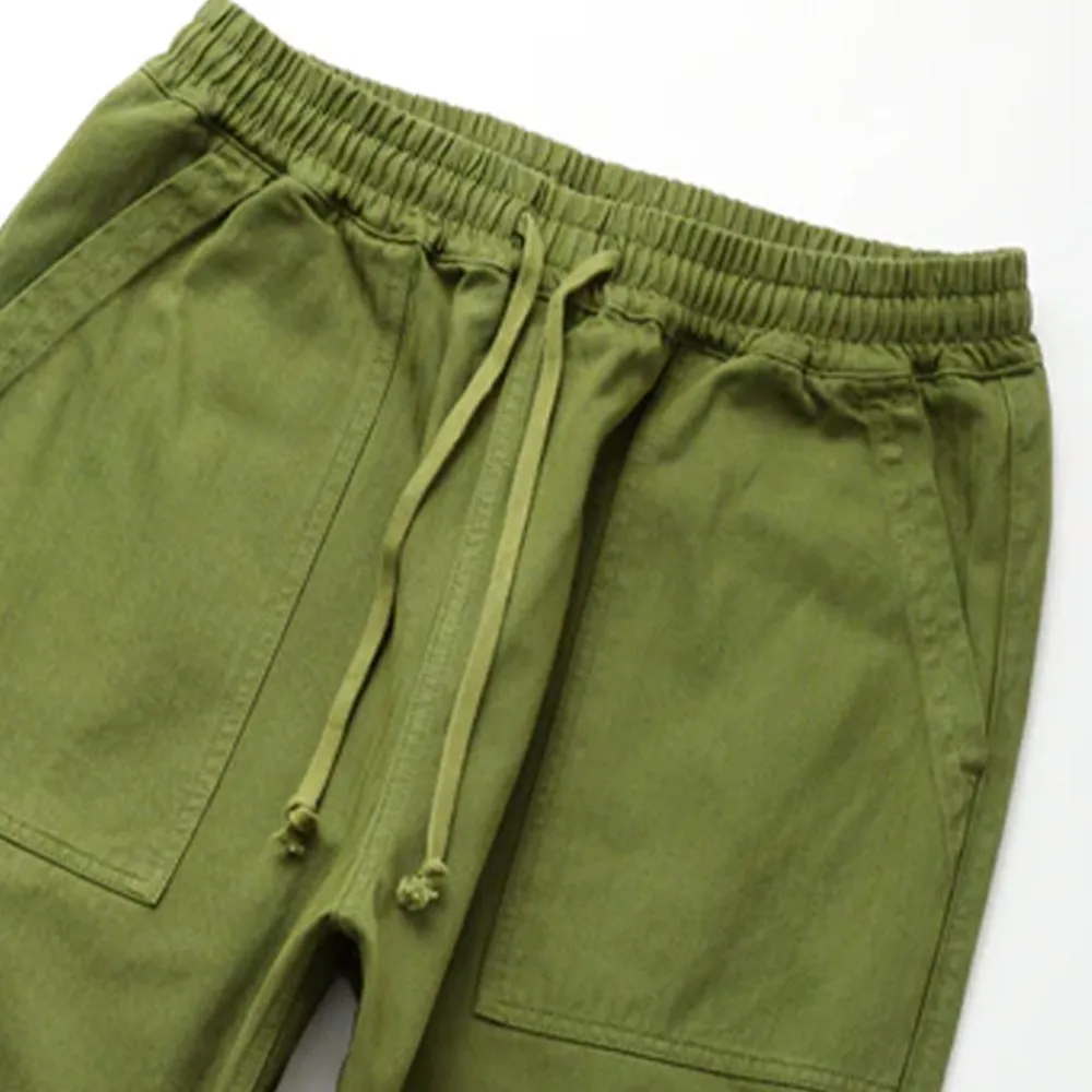 SERVICE WORKS - Pantalon à chevrons - Pesto
