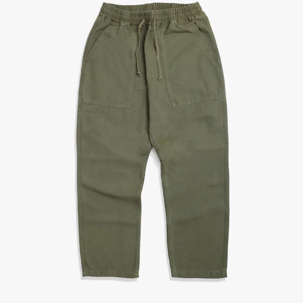 Service Works - Pantalon Chef Canvas - Vert