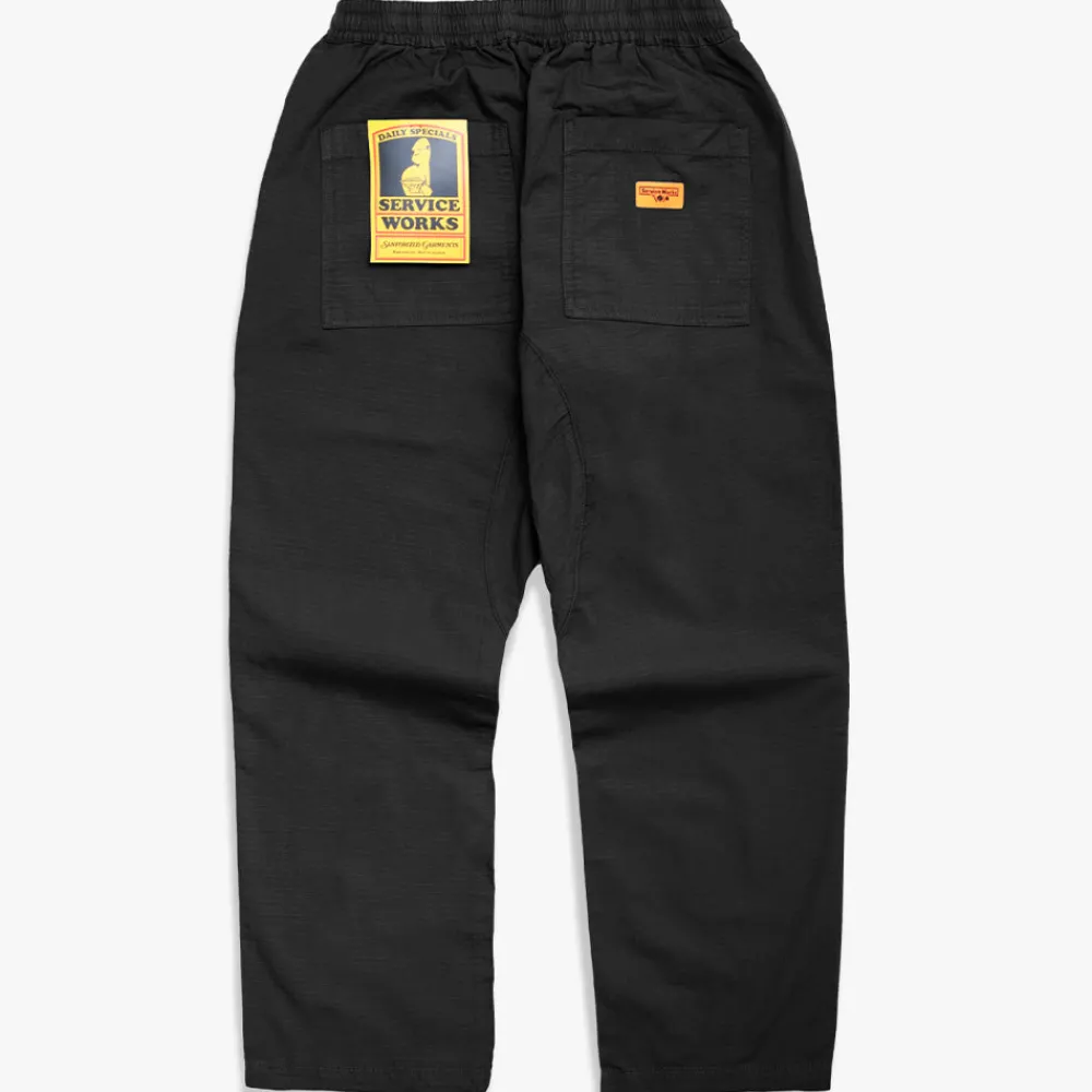 Service Works - Pantalon Chef Ripstop - Noir