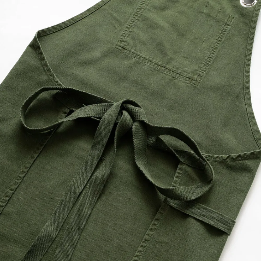 SERVICE WORKS - Tablier en toile - Olive