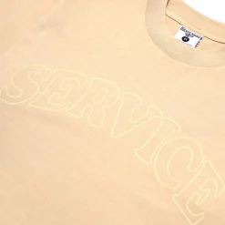 Service Works - Tee Shirt Arch Logo - Beige