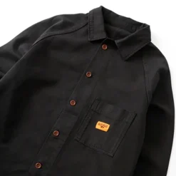 SERVICE WORKS - Veste à chevrons - Noir