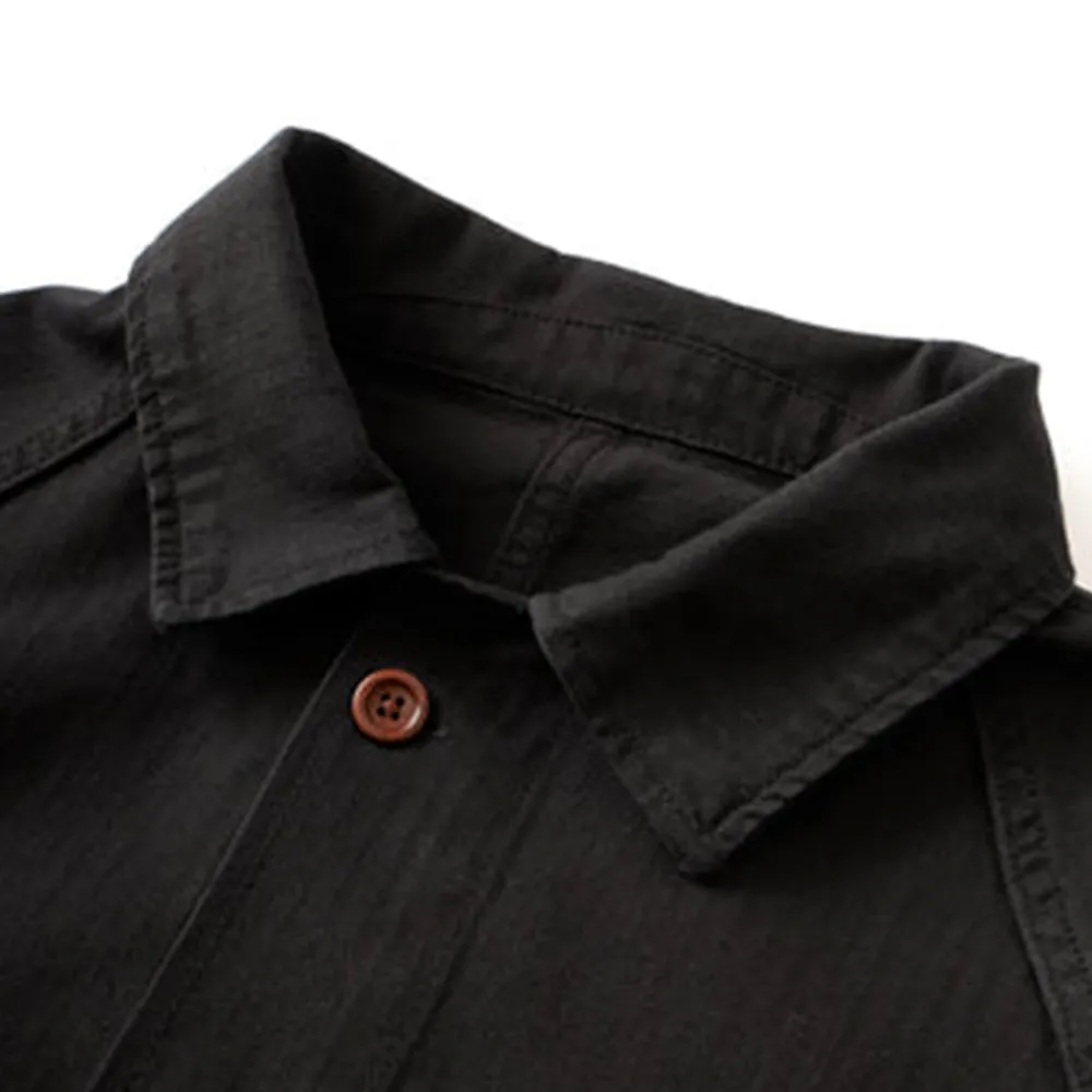 SERVICE WORKS - Veste à chevrons - Noir