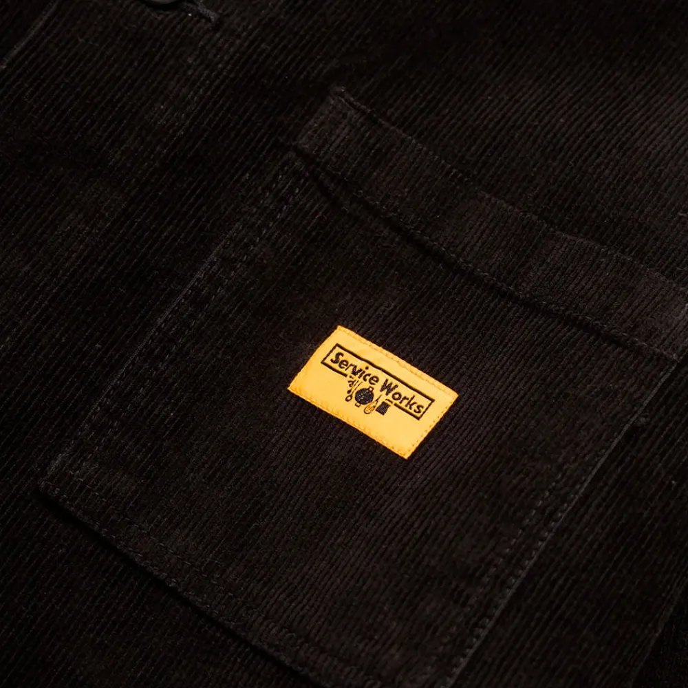 SERVICE WORKS - Veste en velours - Noir