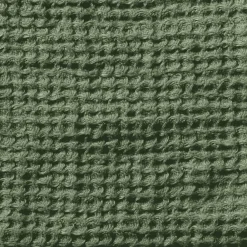 200 LINTEX Serviette de bain en lin - Waffle - Vert d'Anduze