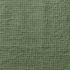 200 LINTEX Serviette de bain en lin - Nid d'abeille - Vert d'Anduze