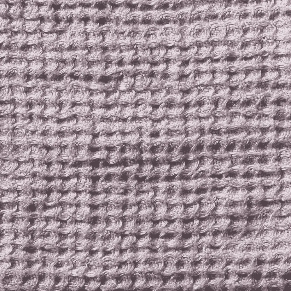 200 LINTEX Serviette de bain en lin - Waffle - Parme Fuji Iro
